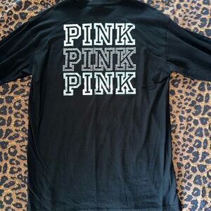 PINK Victoria’s Secret Black Long Sleeve Shirt